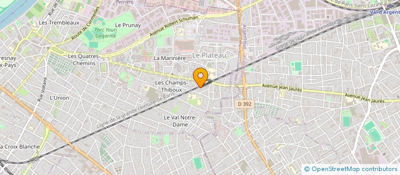 localisation de l'entreprise MONSIEUR MOHAMMED WALID MIHOUBI  SARTROUVILLE