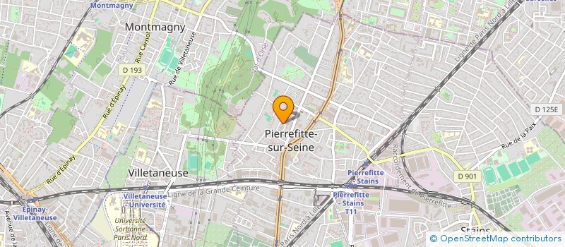 localisation de l'entreprise MONSIEUR MOHAMMED YACINE TAOUTI à PIERREFITTE-SUR-SEINE