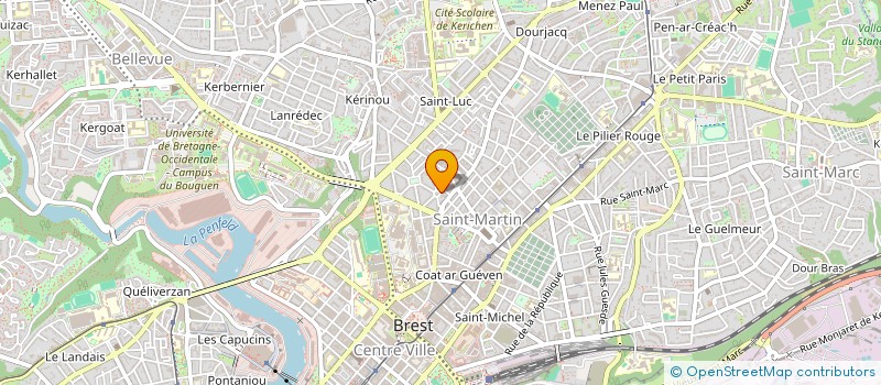 localisation de l'entreprise MONSIEUR MOHAMMED YAGOUB à BREST