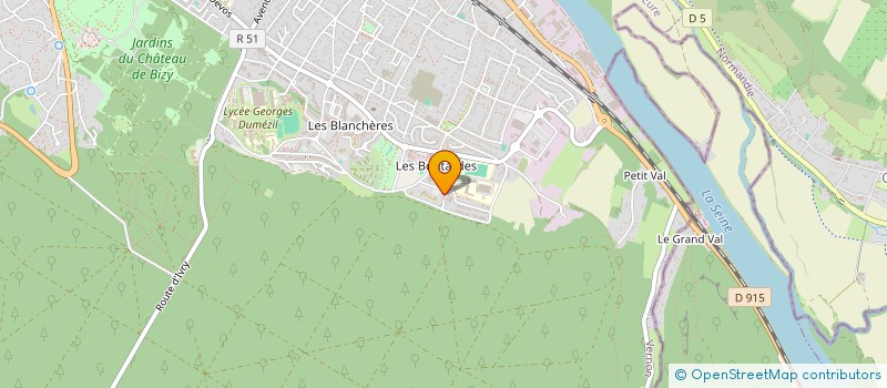 localisation de l'entreprise MONSIEUR MOHAMMED YAKOUBI  VERNON