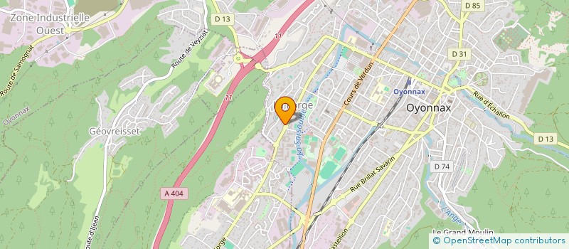 localisation de l'entreprise MONSIEUR MOHAMMED YASSINI à OYONNAX