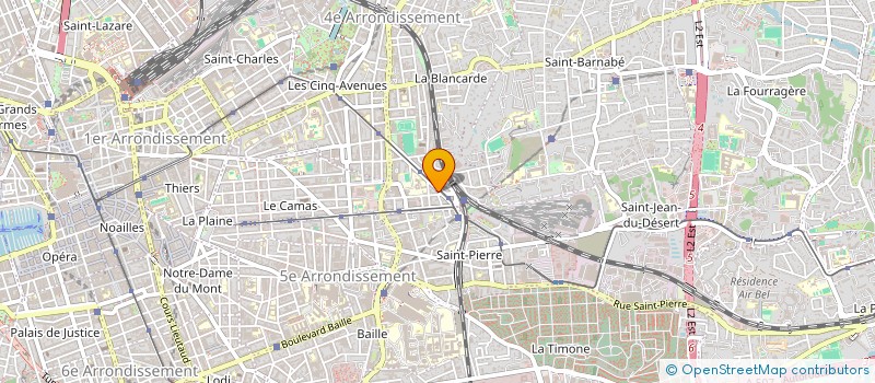 localisation de l'entreprise MONSIEUR MOHAMMED YEBDRI à MARSEILLE 4EME