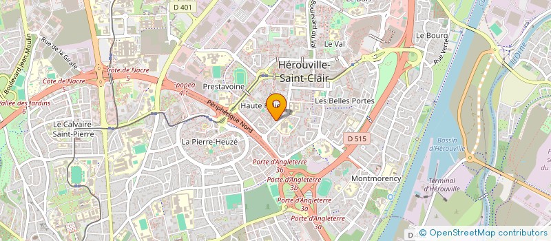 localisation de l'entreprise MONSIEUR MOHAMMED YEKHLEF  HEROUVILLE-SAINT-CLAIR