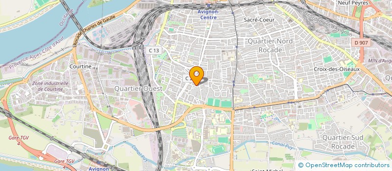 localisation de l'entreprise MONSIEUR MOHAMMED YEMMOUNI à AVIGNON