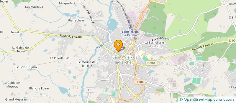 localisation de l'entreprise MONSIEUR MOHAMMED YOSIF à SAINT-YRIEIX-LA-PERCHE