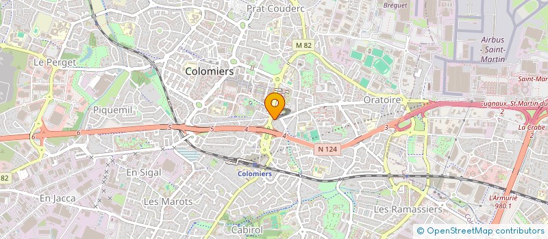 localisation de l'entreprise MONSIEUR MOHAMMED YOUNSI à COLOMIERS