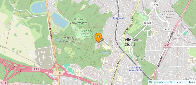 localisation de l'entreprise MONSIEUR MOHAMMED ZAHAF  LA CELLE-SAINT-CLOUD