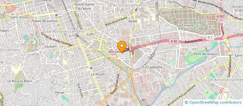 localisation de l'entreprise MONSIEUR MOHAMMED ZAHAF à MARSEILLE
