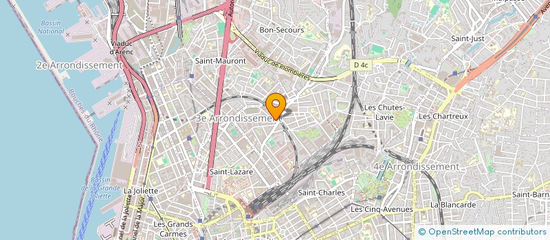 localisation de l'entreprise MONSIEUR MOHAMMED ZAHI à MARSEILLE