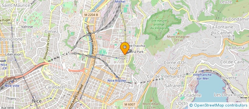 localisation de l'entreprise MONSIEUR MOHAMMED ZAID à NICE