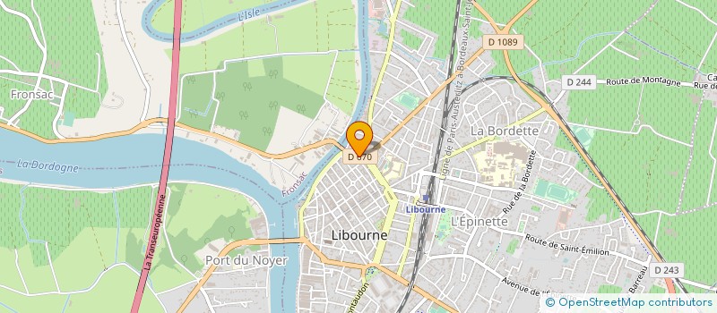 localisation de l'entreprise MONSIEUR MOHAMMED ZAIOUTE à LIBOURNE