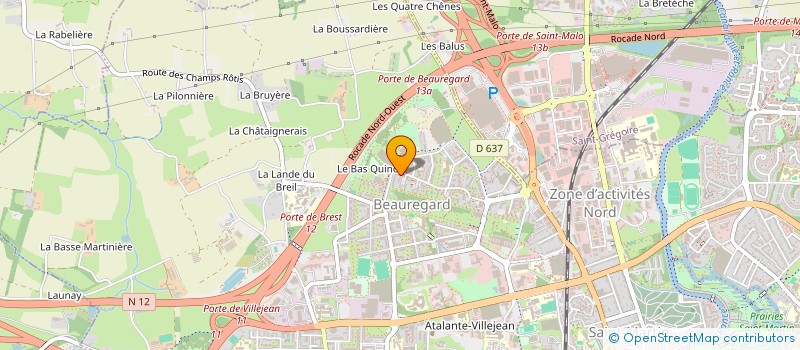 localisation de l'entreprise MONSIEUR MOHAMMED ZAKIR  RENNES