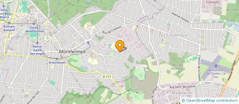 localisation de l'entreprise MONSIEUR MOHAMMED ZAOUI  MONTFERMEIL