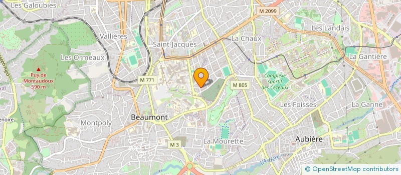 localisation de l'entreprise MONSIEUR MOHAMMED ZARAT  CLERMONT FERRAND