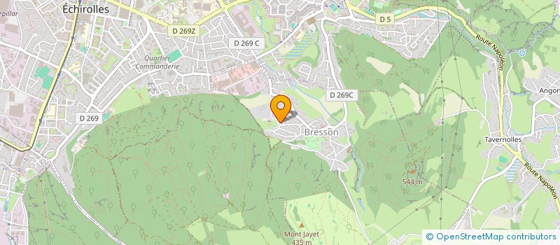 localisation de l'entreprise MONSIEUR MOHAMMED ZEKHNINI  BRESSON