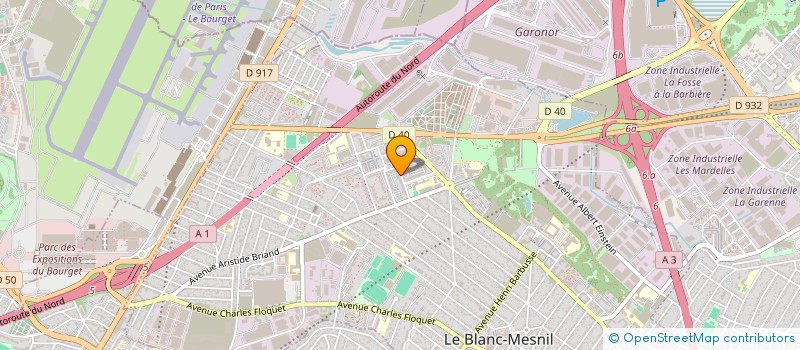 localisation de l'entreprise MONSIEUR MOHAMMED ZELMATH à LE BLANC-MESNIL