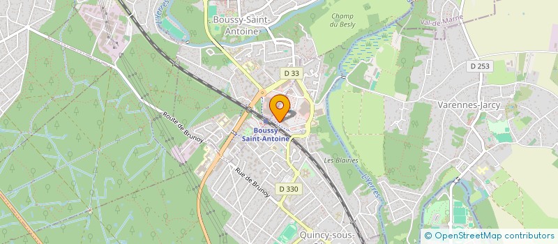 localisation de l'entreprise MONSIEUR MOHAMMED ZEMAR  QUINCY-SOUS-SENART