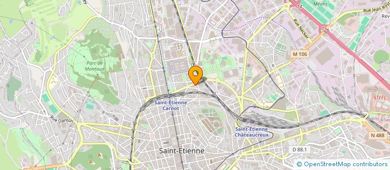 localisation de l'entreprise MONSIEUR MOHAMMED ZEMMOUCHI  SAINT-ETIENNE