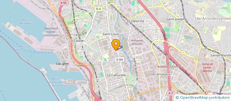 localisation de l'entreprise MONSIEUR MOHAMMED ZENASNI à MARSEILLE