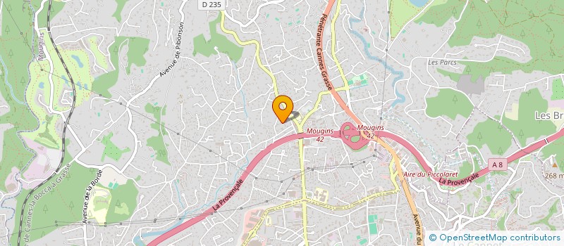 localisation de l'entreprise MONSIEUR MOHAMMED ZENOUNE à MOUGINS