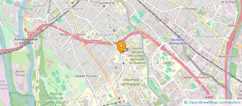 localisation de l'entreprise MONSIEUR MOHAMMED ZERARI  TOULOUSE