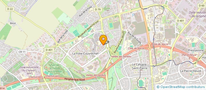 localisation de l'entreprise MONSIEUR MOHAMMED ZERMOUT  CAEN