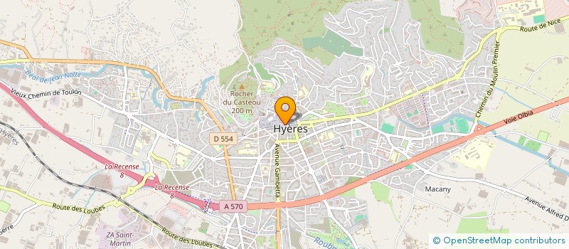 localisation de l'entreprise MONSIEUR MOHAMMED ZEROUAL à HYERES