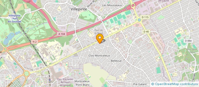 localisation de l'entreprise MONSIEUR MOHAMMED ZERROUKI à VILLEPINTE