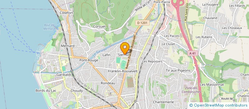 localisation de l'entreprise MONSIEUR MOHAMMED ZERROUKI  AIX-LES-BAINS