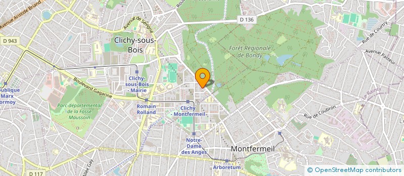localisation de l'entreprise MONSIEUR MOHAMMED ZERROUKI à CLICHY-SOUS-BOIS