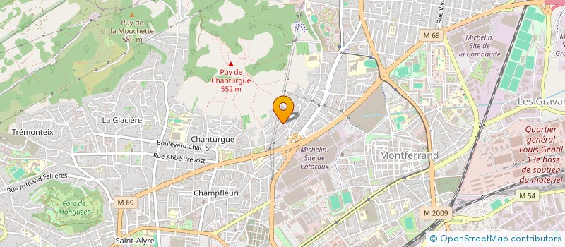 localisation de l'entreprise MONSIEUR MOHAMMED ZINAI EL MEZOUAR  CLERMONT-FERRAND