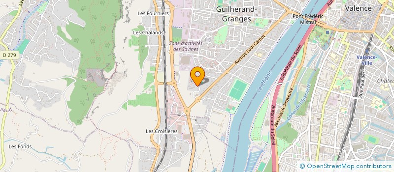 localisation de l'entreprise MONSIEUR MOHAMMED ZOUAI  GUILHERAND-GRANGES