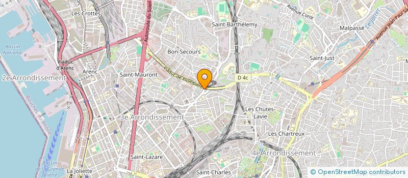 localisation de l'entreprise MONSIEUR MOHAMMED ZOUANEB  MARSEILLE