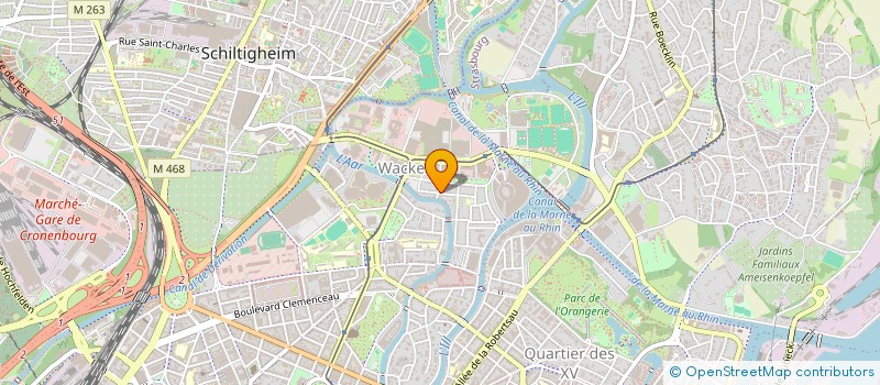 localisation de l'entreprise MONSIEUR MOHAMMEDI KARIM à STRASBOURG