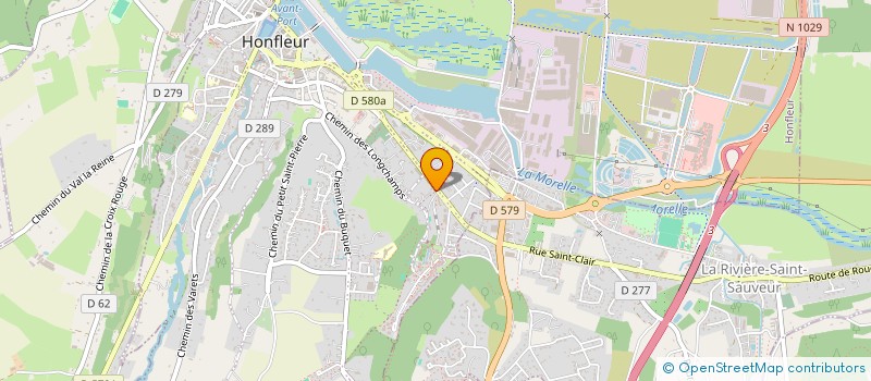 localisation de l'entreprise MONSIEUR MOHAMMEDI TARIK  HONFLEUR