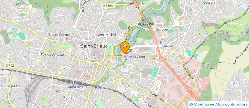 localisation de l'entreprise MONSIEUR MOHAMMMED RANA BEPARI à SAINT-BRIEUC