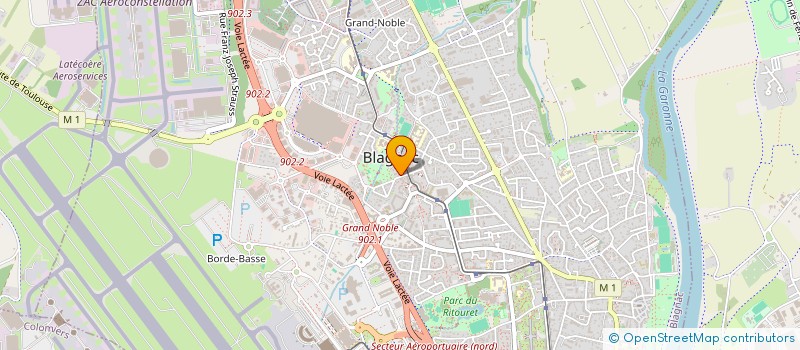localisation de l'entreprise MONSIEUR MOHAMOUD MOHAMED ELMI à BLAGNAC