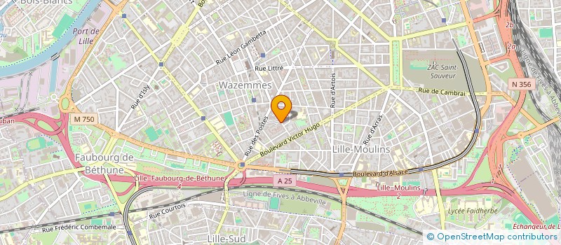 localisation de l'entreprise MONSIEUR MOHAMOUDOU GASSAMA à LILLE