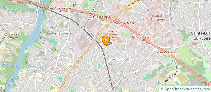 localisation de l'entreprise MONSIEUR MOHAN CHAMPENOIS à NANTES