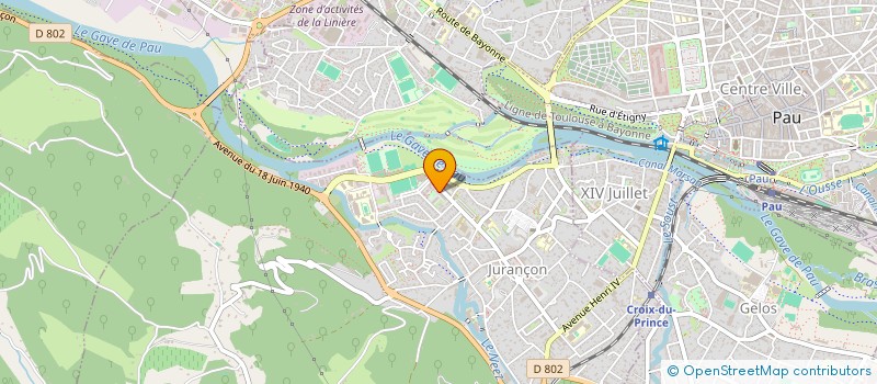 localisation de l'entreprise MONSIEUR MOHANAD AL SHAMAA  JURANCON