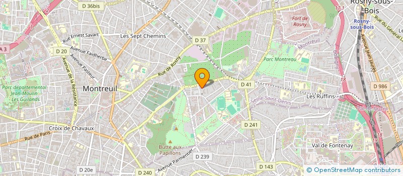 localisation de l'entreprise MONSIEUR MOHANAD MARZOUK à MONTREUIL