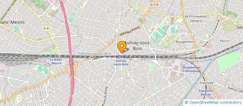 localisation de l'entreprise MONSIEUR MOHAND ABDELHAK à AULNAY SOUS BOIS