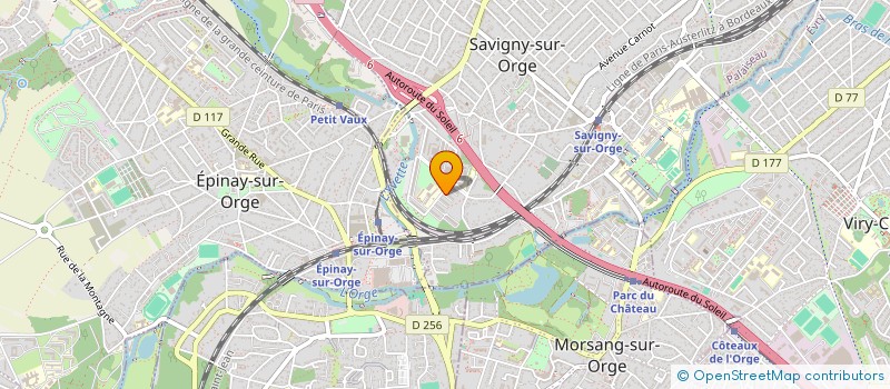 localisation de l'entreprise MONSIEUR MOHAND ABDERRAHMANI  SAVIGNY-SUR-ORGE