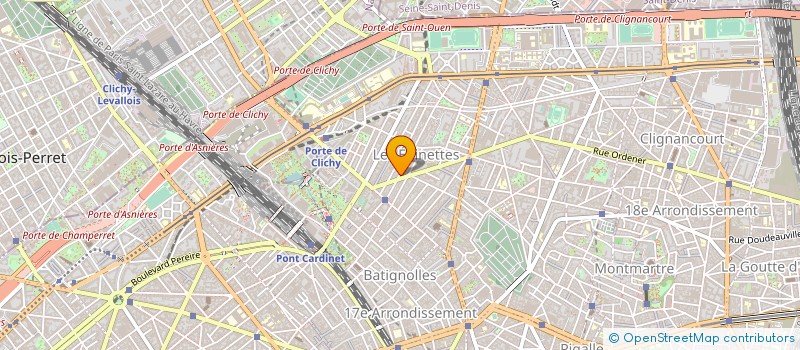 localisation de l'entreprise MONSIEUR MOHAND ABED à PARIS