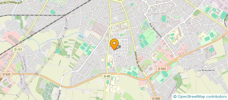 localisation de l'entreprise MONSIEUR MOHAND ABERBOUR à CHATEAUROUX