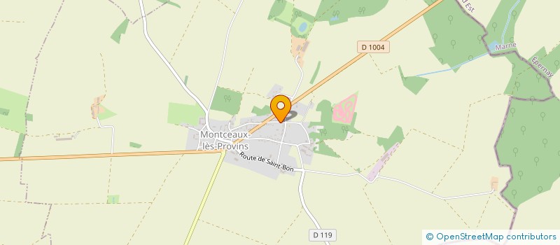 localisation de l'entreprise MONSIEUR MOHAND ABERROU  MONTCEAUX-LES-PROVINS