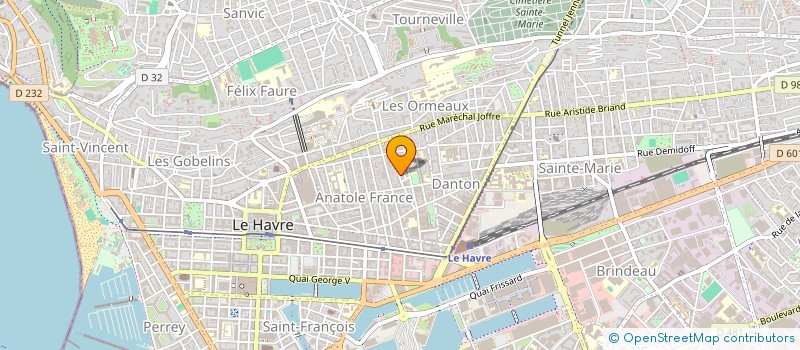 localisation de l'entreprise MONSIEUR MOHAND ACHERCHOUR à LE HAVRE