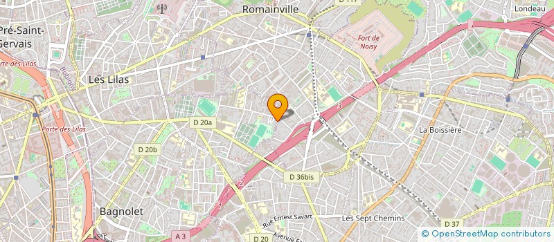 localisation de l'entreprise MONSIEUR MOHAND ACHICHE à ROMAINVILLE