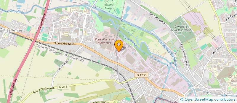 localisation de l'entreprise MONSIEUR MOHAND ACHOUR  AMIENS