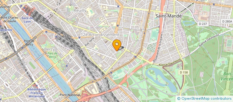 localisation de l'entreprise MONSIEUR MOHAND AISSANI à PARIS